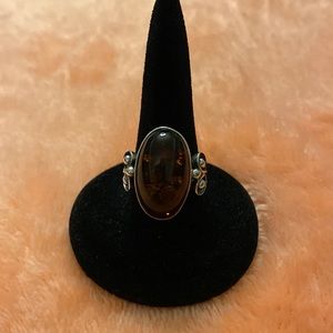 Sterling Silver Citrine Ring